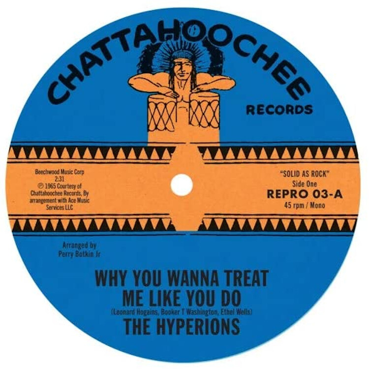 The Hyperions Why You Wanna Treat Me Like You Do/Believe in Me (Vinyl LP)