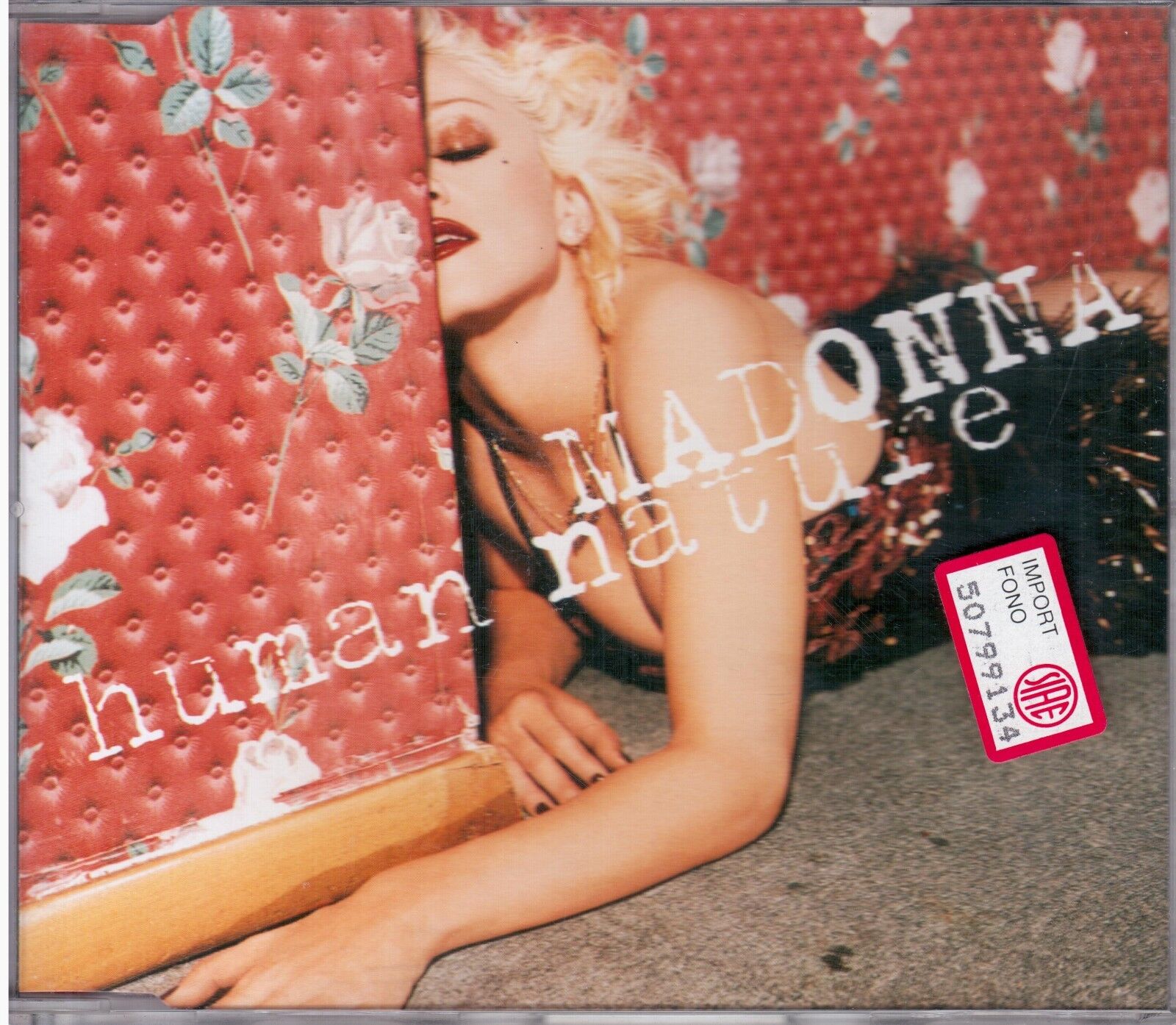 MADONNA  "Human nature" CD SINGLE 9362-43535-2  Made in GERMANY 1994-1995  NEW