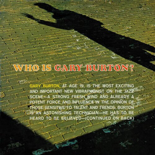 Gary Burton Who Is Gary Burton? (CD) Album