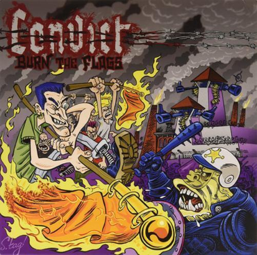 Convict Burn the Flags (CD) Album