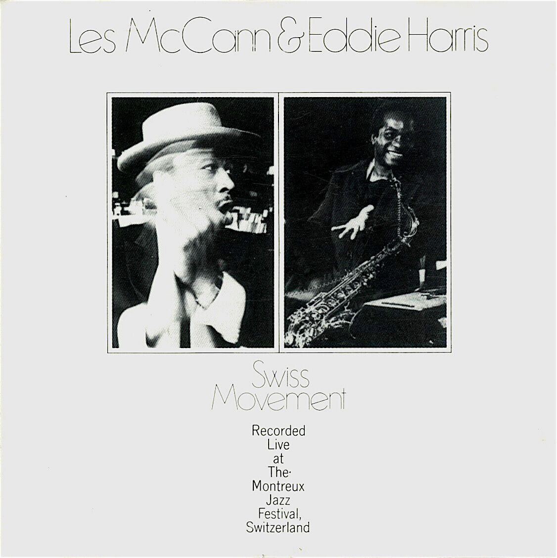 Les McCann & Eddie Harris ‎– Swiss Movement (CD, Album)