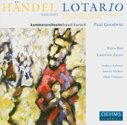George Frideric Handel Handel: Lotario (CD) Album