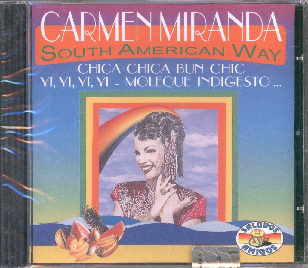 Carmen Miranda South American Way CD Italy Saludos Amigos 1995 CD. Sealed - has
