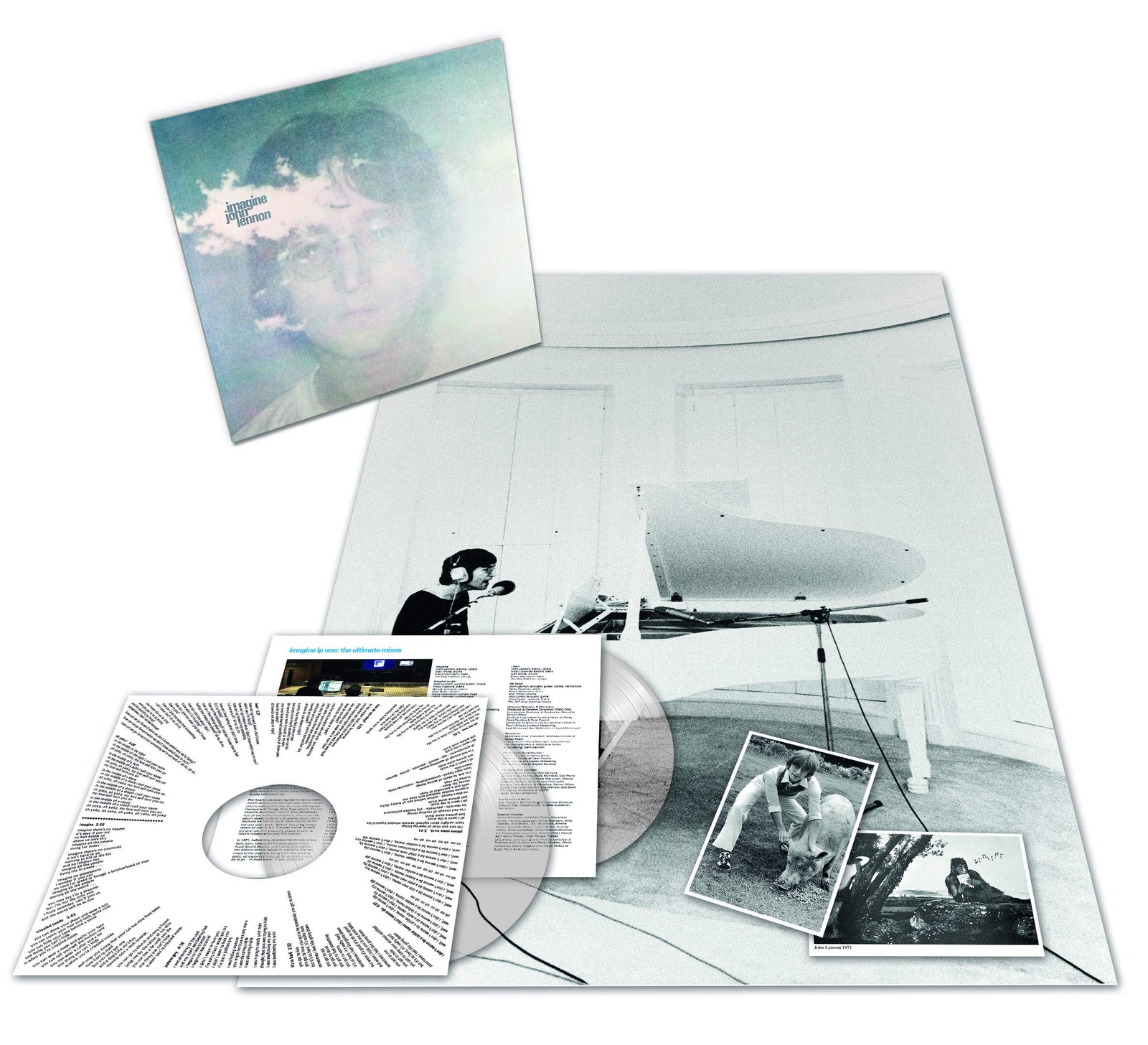John Lennon Imagine - The Ultimate Mixes Deluxe Clear (Vinyl LP)