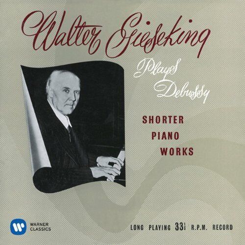 Walter Gieseking Debussy: Suite Bergamasque. Arabesque (CD)
