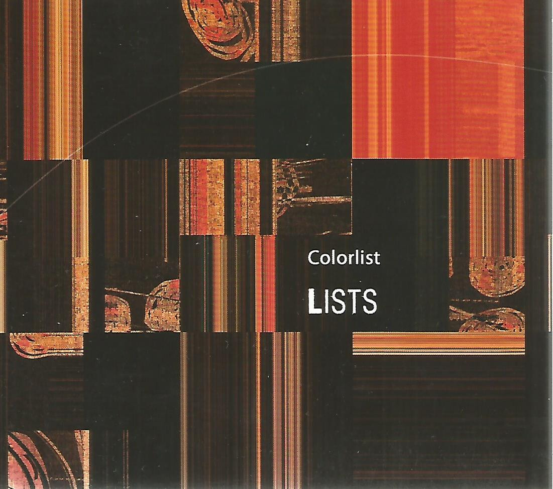 COLORLIST - Lists -  CD new