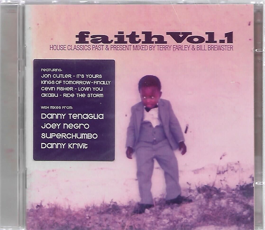 FAITH Vol.1 Mixed by Terry Farley & Bill Brewster (VV.AA.) 2xCD Nuovo Sigillato