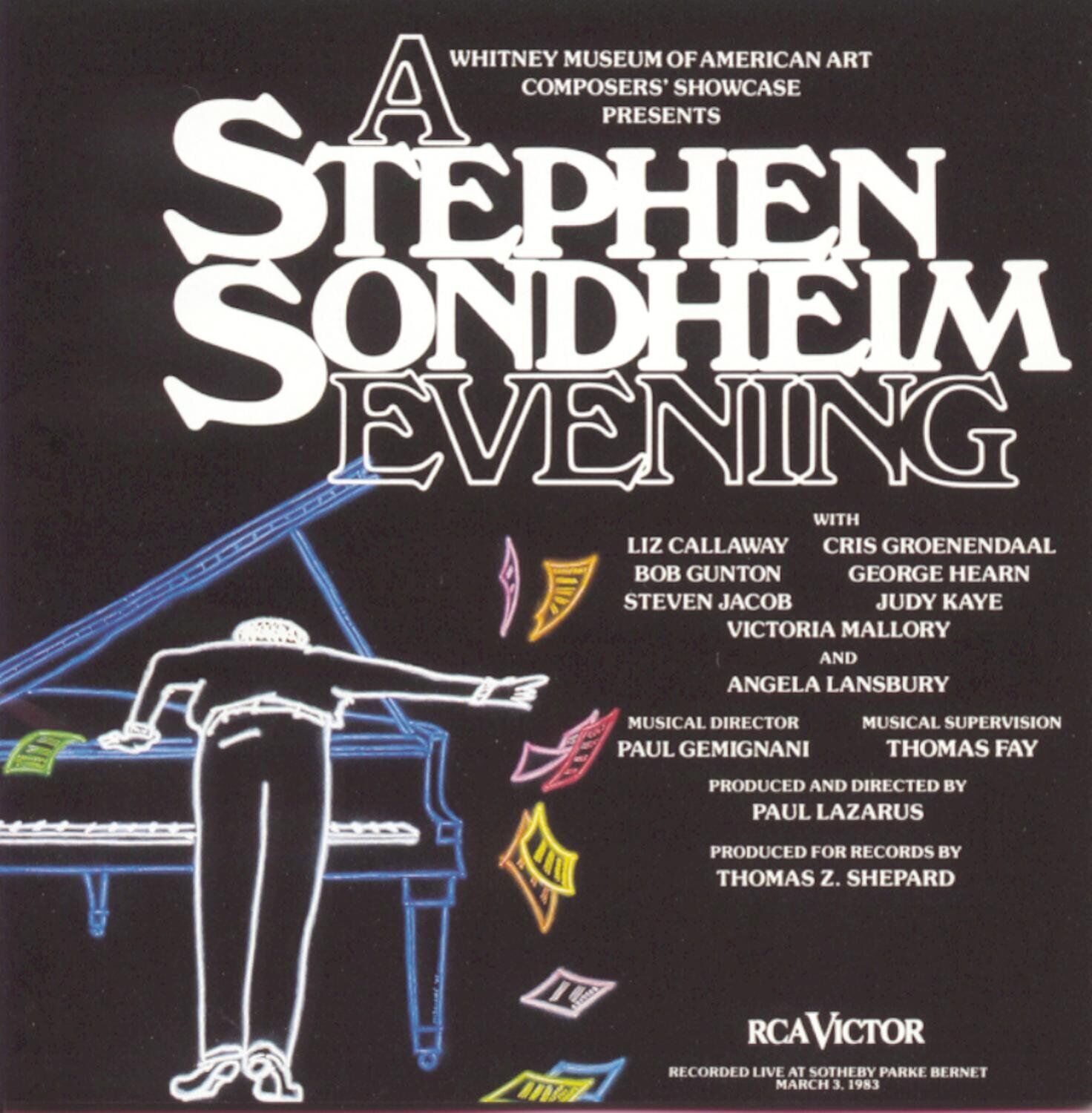 Stephen Sondheim A Stephen Sondheim Evening 1983 Concert Cast (CD)