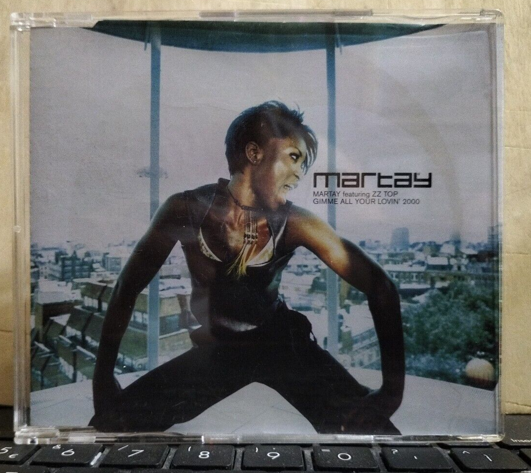 MARTAY featuring ZZ TOP GIMME ALL YOUR LOVIN' 2000 CD soingolo slim case