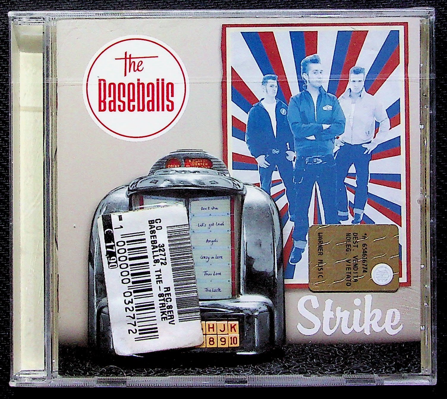 The Baseballs  Strike Cd Sealed