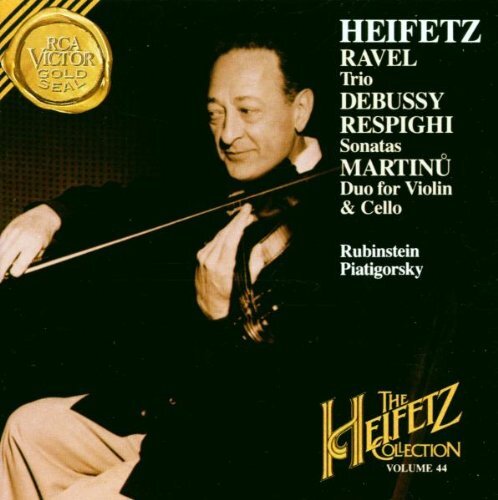 Heifetz Heifetz Collection Vol. 44 - Ravel: Trio / Debussy, Respighi: Sonat (CD)
