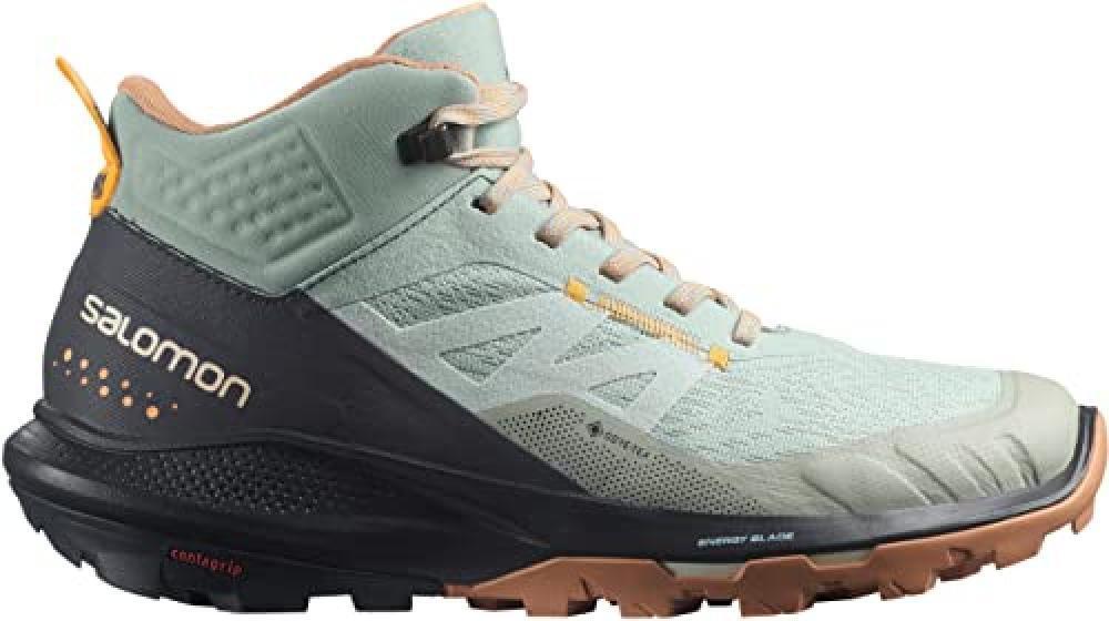 (TG. 38 EU) Salomon Outpulse Mid GTX W, Scarpe da Trekking Donna, Ferro Battuto