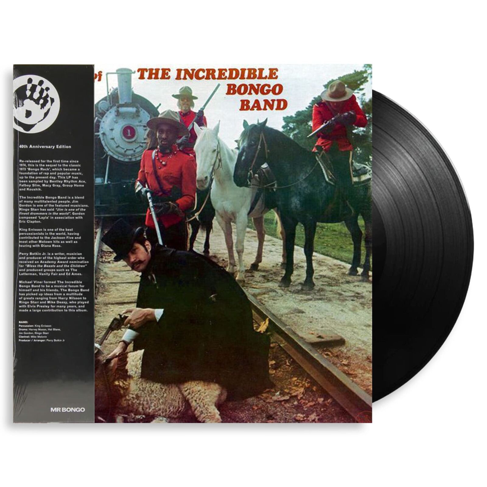 Incredible Bongo Band Return of the Incredible Bongo Band LP Vinyl MRBLP119 NEW