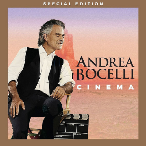 Andrea Bocelli Andrea Bocelli: Cinema (CD) Special  Album with DVD