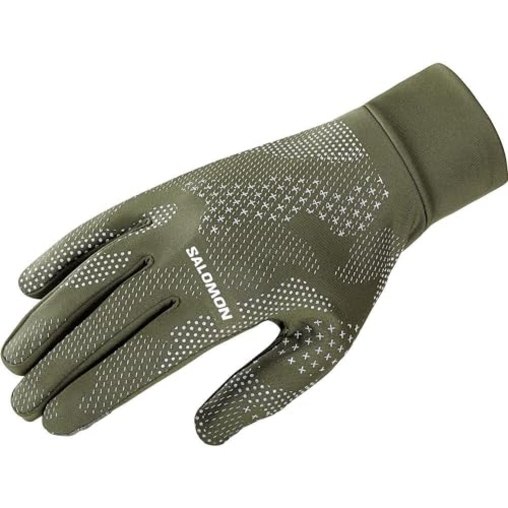 (TG. M) Salomon Cross Warm Guanti Unisex, Praticit , Calore traspirante, Design