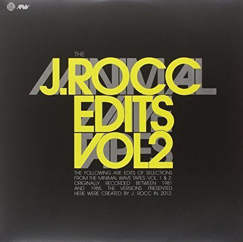 J ROCC Minimal Wave Edits, Vol. 2 (Vinyl LP)