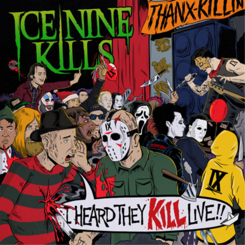 Ice Nine Kills I Heard They Kill Live!! (Vinyl LP) 12" Album Coloured Vinyl