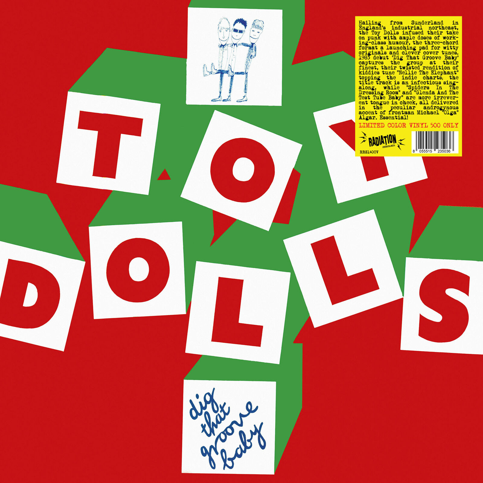 Toy Dolls Dig That Groove Baby (Vinyl LP) 12" Album Coloured Vinyl