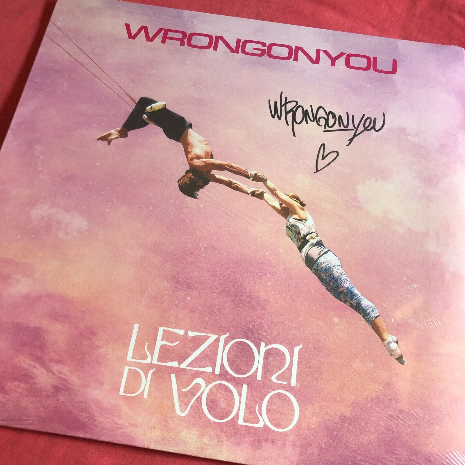 WRONGONYOU Lezioni Di Volo Vinile 45 giri 12" Autografato solo 100 copie Amazon
