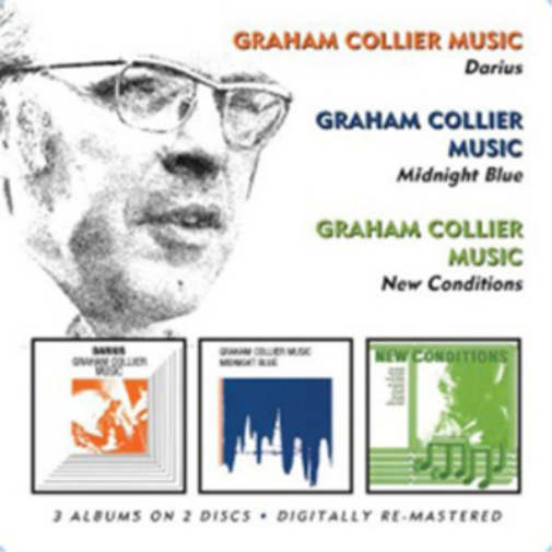 Graham Collier Darius/Midnight Blue/New Conditions (CD) Album