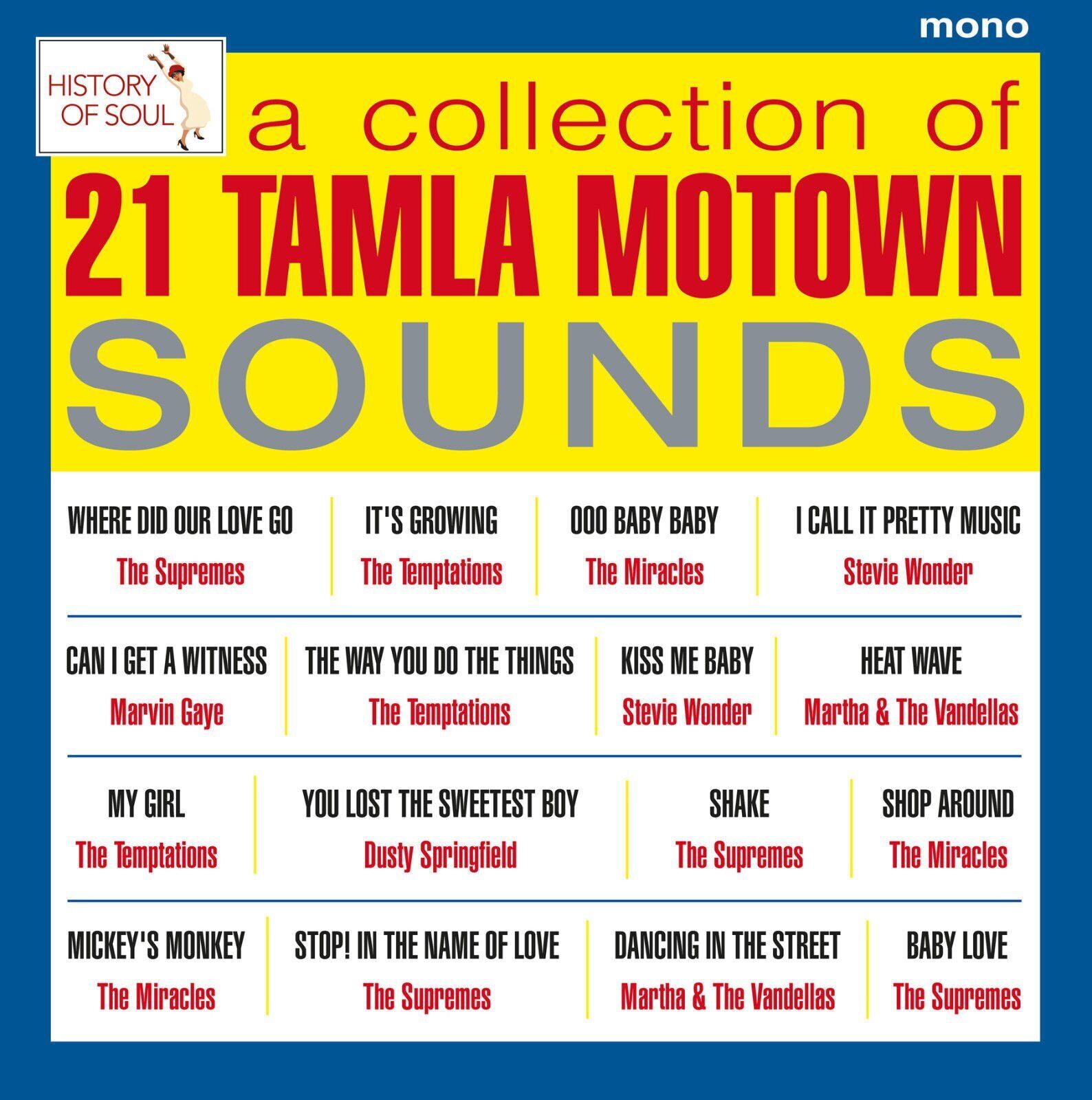 Various A Collection of 21 Tamla Motown Sounds: Live In Europe 1965 LP Vinyl