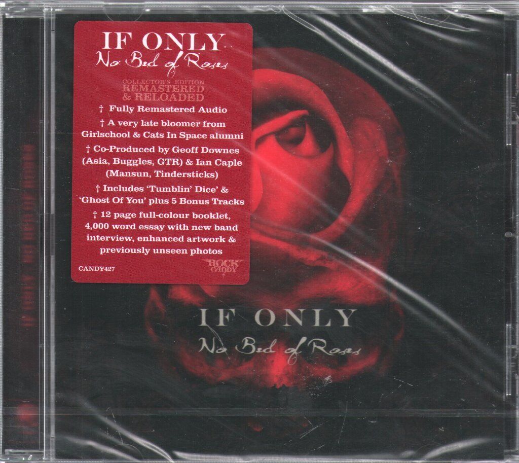 If Only No Bed of Roses CD UK Rock Candy 2019 Remastered & reloaded edition