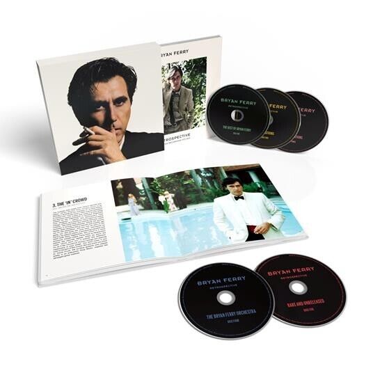 BRYAN FERRY -Retrospective: Selected Rec. 1973-2023 (2024) 5 CD + BOOK preorder