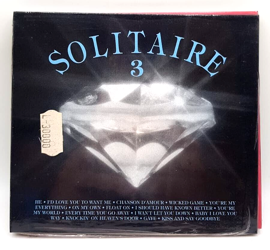 ARTISTI VARI - SOLITAIRE 3 - CD DIGIPAK MUSICA SIGILLATO