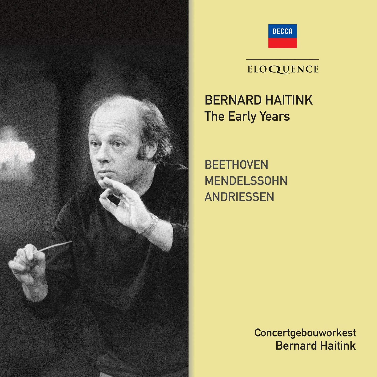 ELQ4828627 Bernard Haitink, Concertgebouworkest Bernard Haitink - the Early