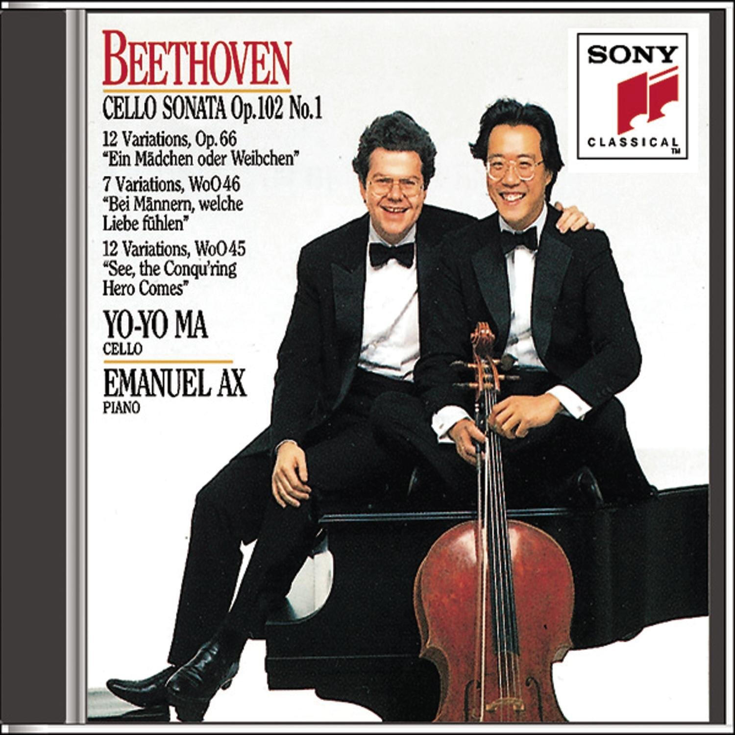 Yo-Yo Ma Beethoven: Cello Sonata No.4; Variations (CD)