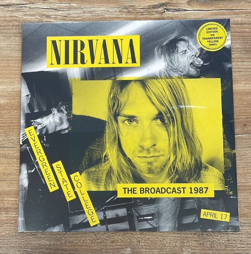 NIRVANA - Evergreen State College (The Broadcast 1987, April 17) (LP) Sealed