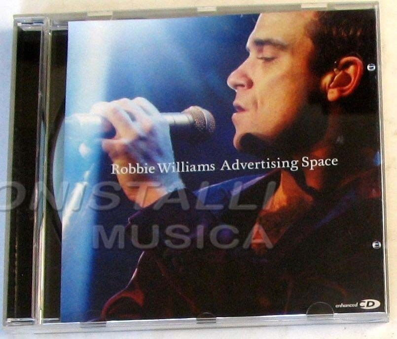 ROBBIE WILLIAMS - ADVERTISING SPACE - CD Single  New Never Played Enhanced