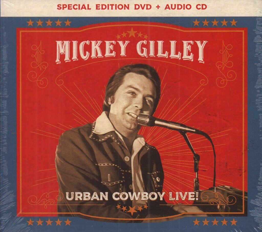 Mickey Gilley Urban Cowboy Live CD/DVD Canada Goldenlane 2022 special edition