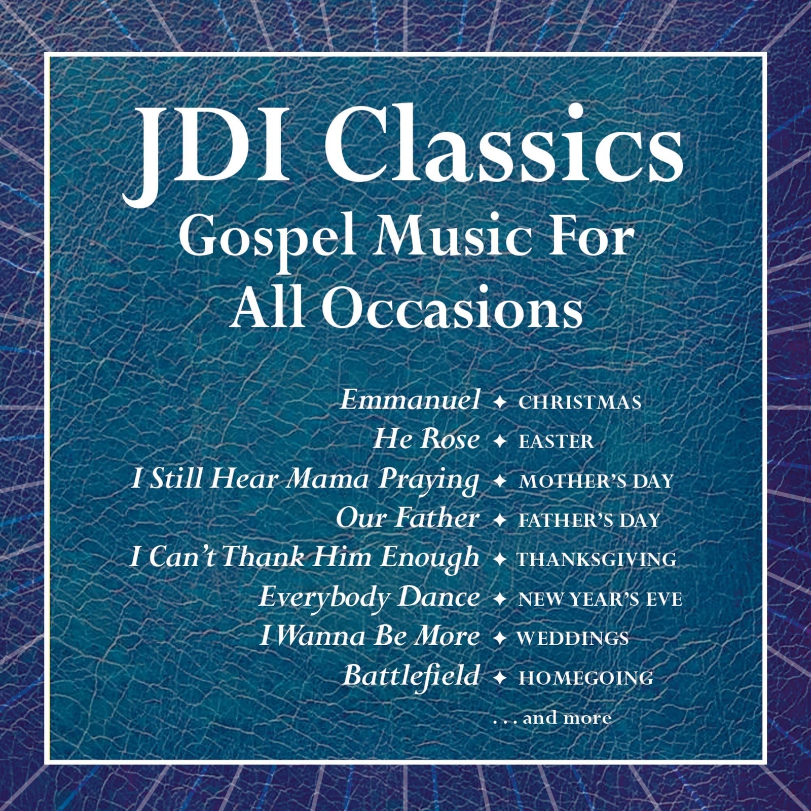 Various Artists Jdi Classics: Gospel Music For All Occasions (CD)