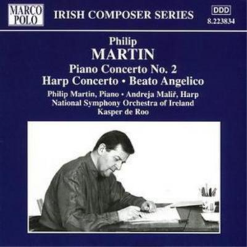Philip Martin Piano Concerto No. 2, Harp Concerto, Beato Angelico (Roo) (CD)