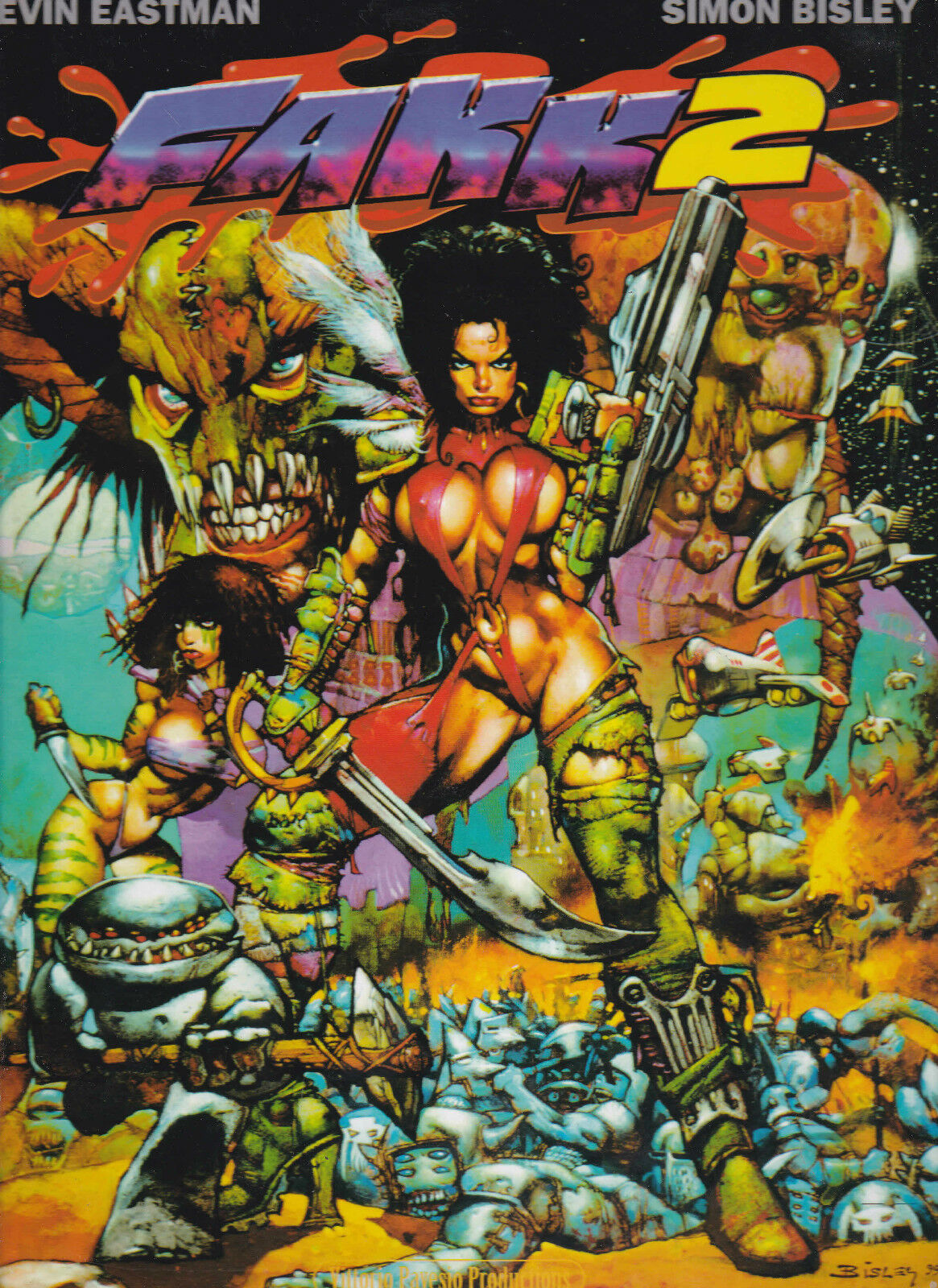 FAKK 2 (Bisley e Eastman) Volume a FUMETTI cartonato ed. PAVESIO