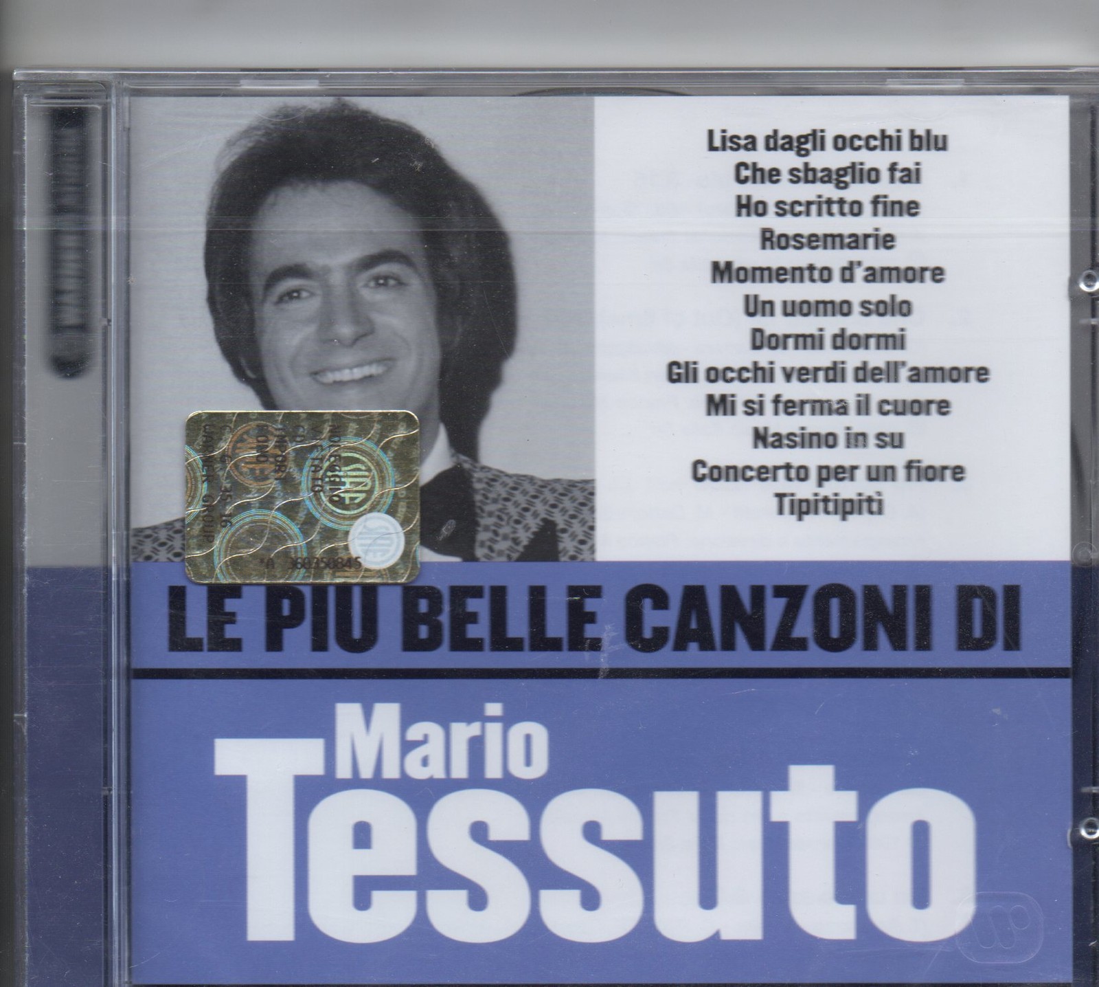 MARIO TESSUTO CD nuovo SIGILLATO SEALED Le piu belle canzoni di 2006