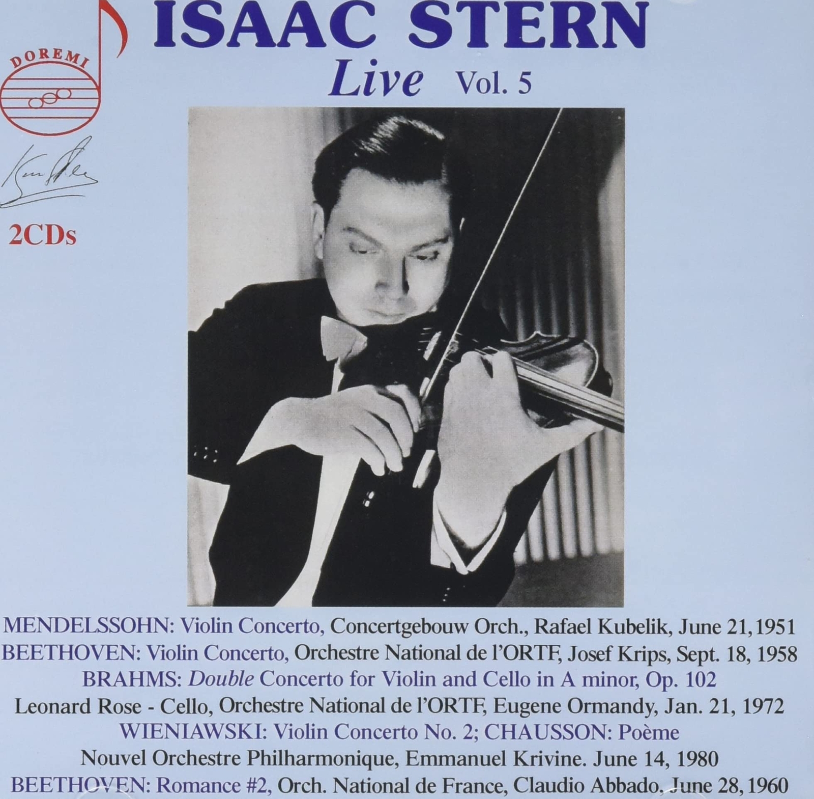 Beethoven Isaac Stern 5 (CD)
