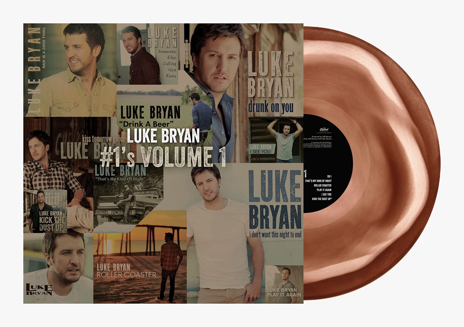 Luke Bryan #1’s Vol. 1 (Vinyl LP)