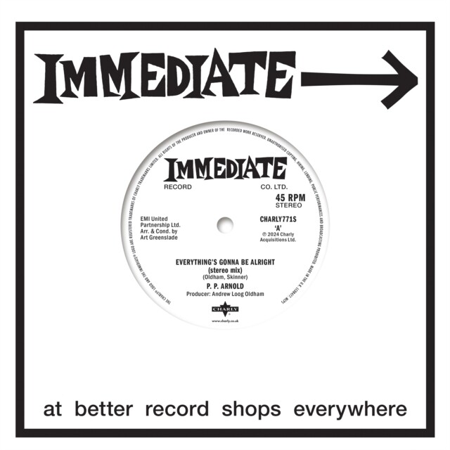 P.P. Arnold Everything Is Gonna Be Alright / Everything Is Gonna Be A (Vinyl LP)
