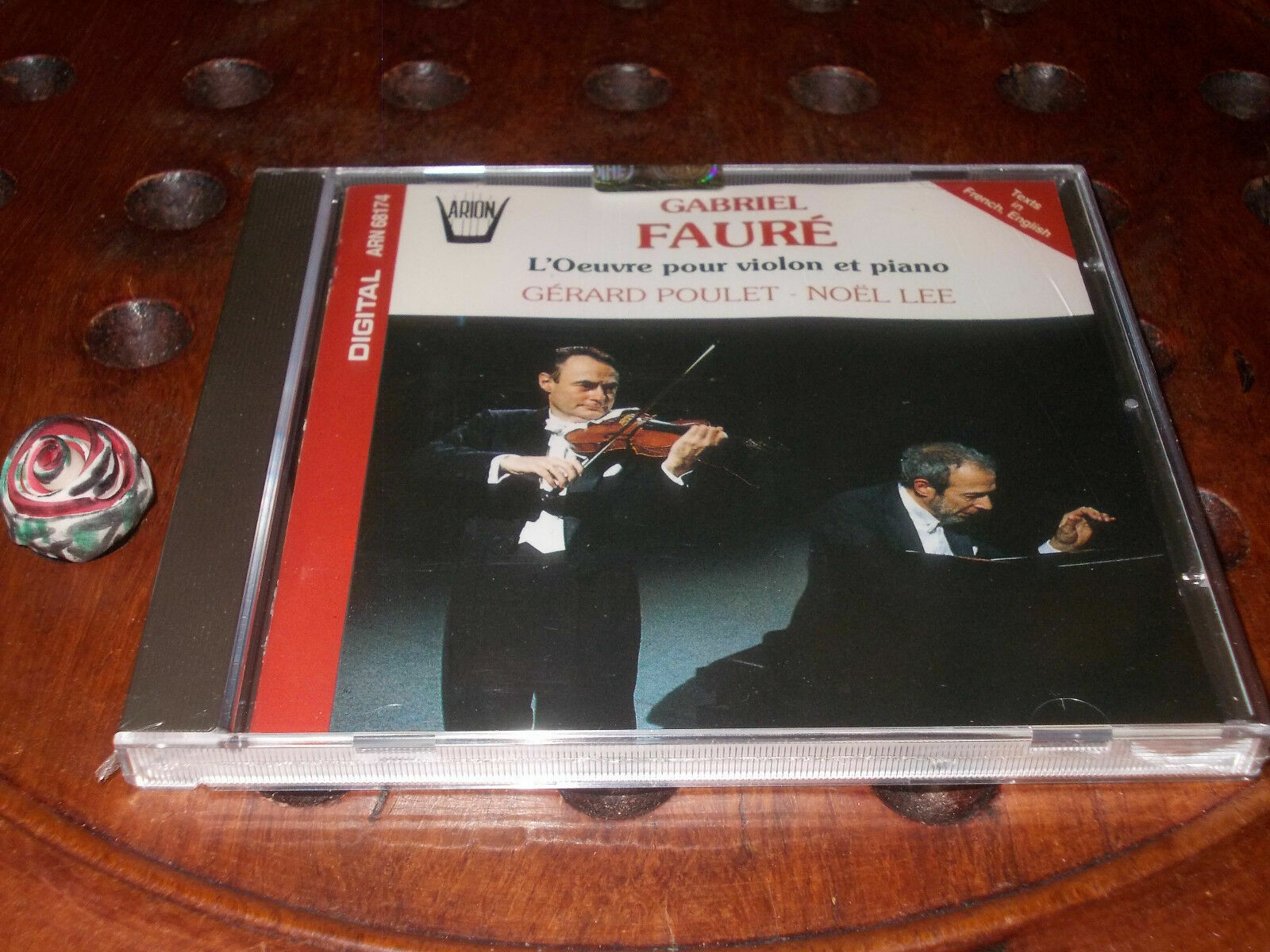 L' Faure L Oeuvre pour Violin et Piano GERARD POULET NOEL LEE Cd Nuovo