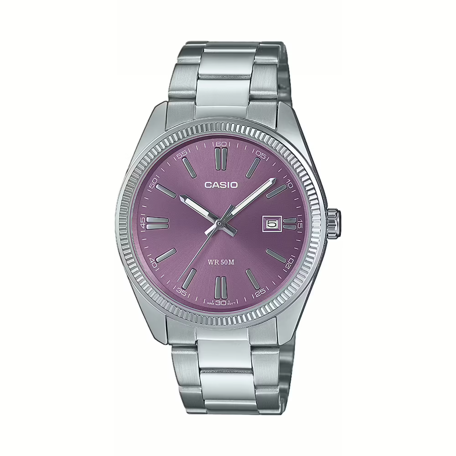 nuovo orologio CASIO Collection SCONTO 10% uomo mm39 fond lilla' MTP1302PD-6AVEF