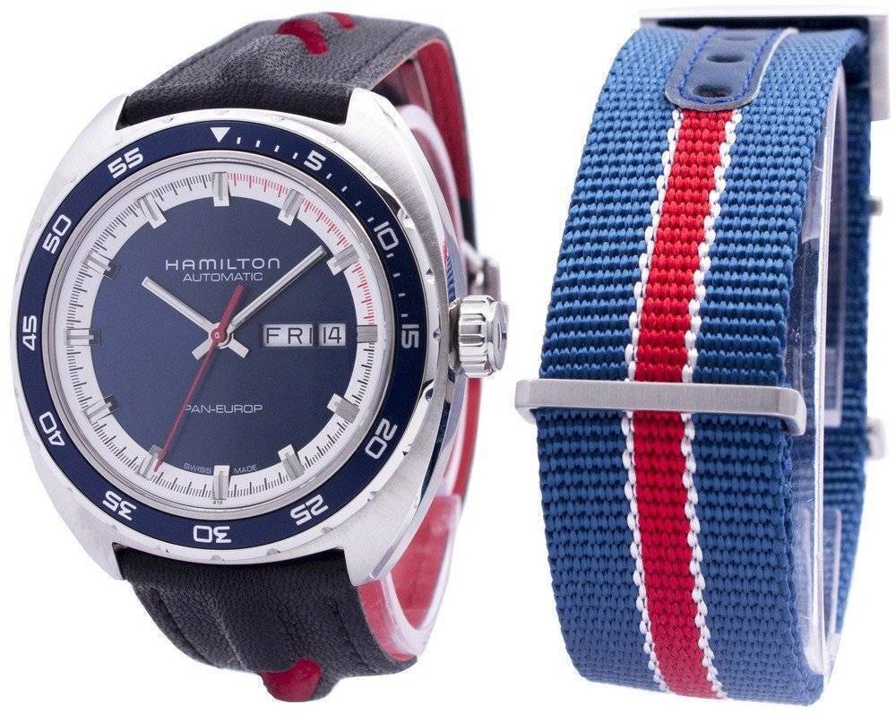 Hamilton American Classico Pan Europ Swiss Made Automatico Orologio da Uomo
