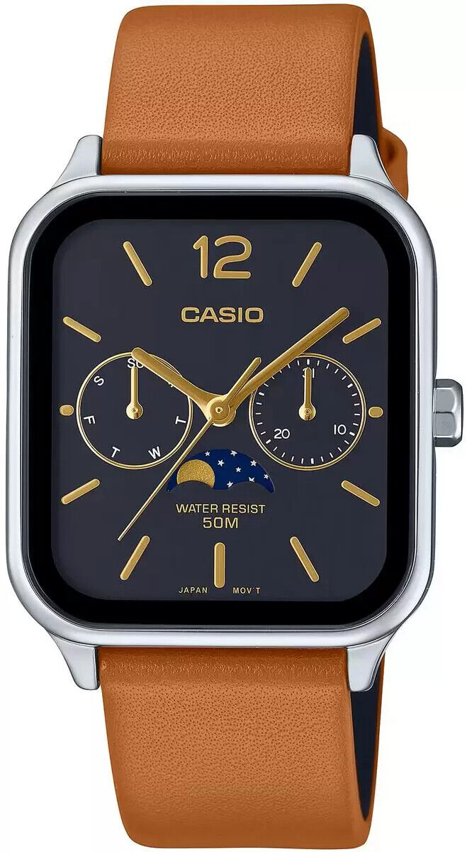 Orologio Donna Casio MTP-M305L-1AVER Pelle Marrone Timeless