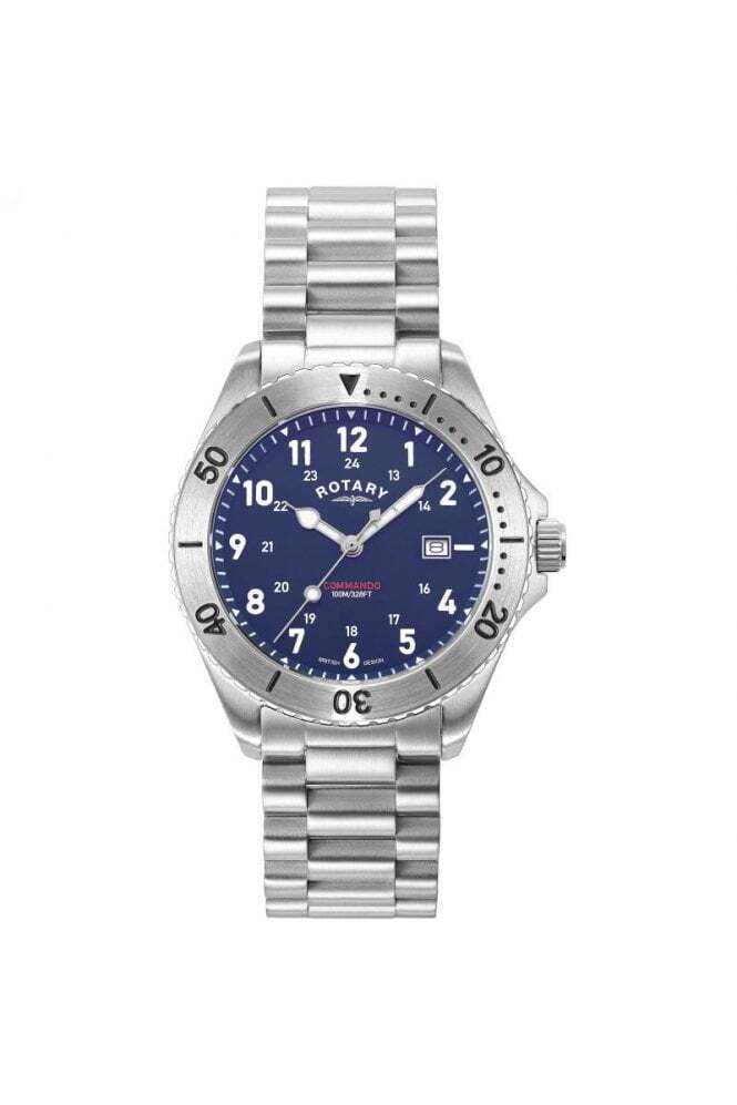 Rotary Commando Orologio da Uomo 40mm Impermeabile GB05475/52