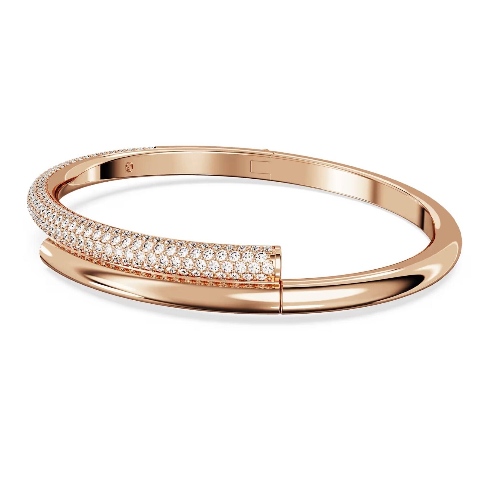 Bracciale Rigido Swarovski Dextera 5692267 Bracelet Oro rosa Cristalli Bangle M