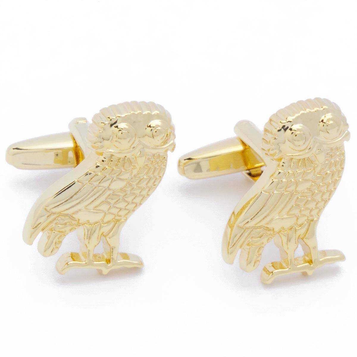 Gemelli - Gufo Gufo Tawny Owl Gold Golden Owls