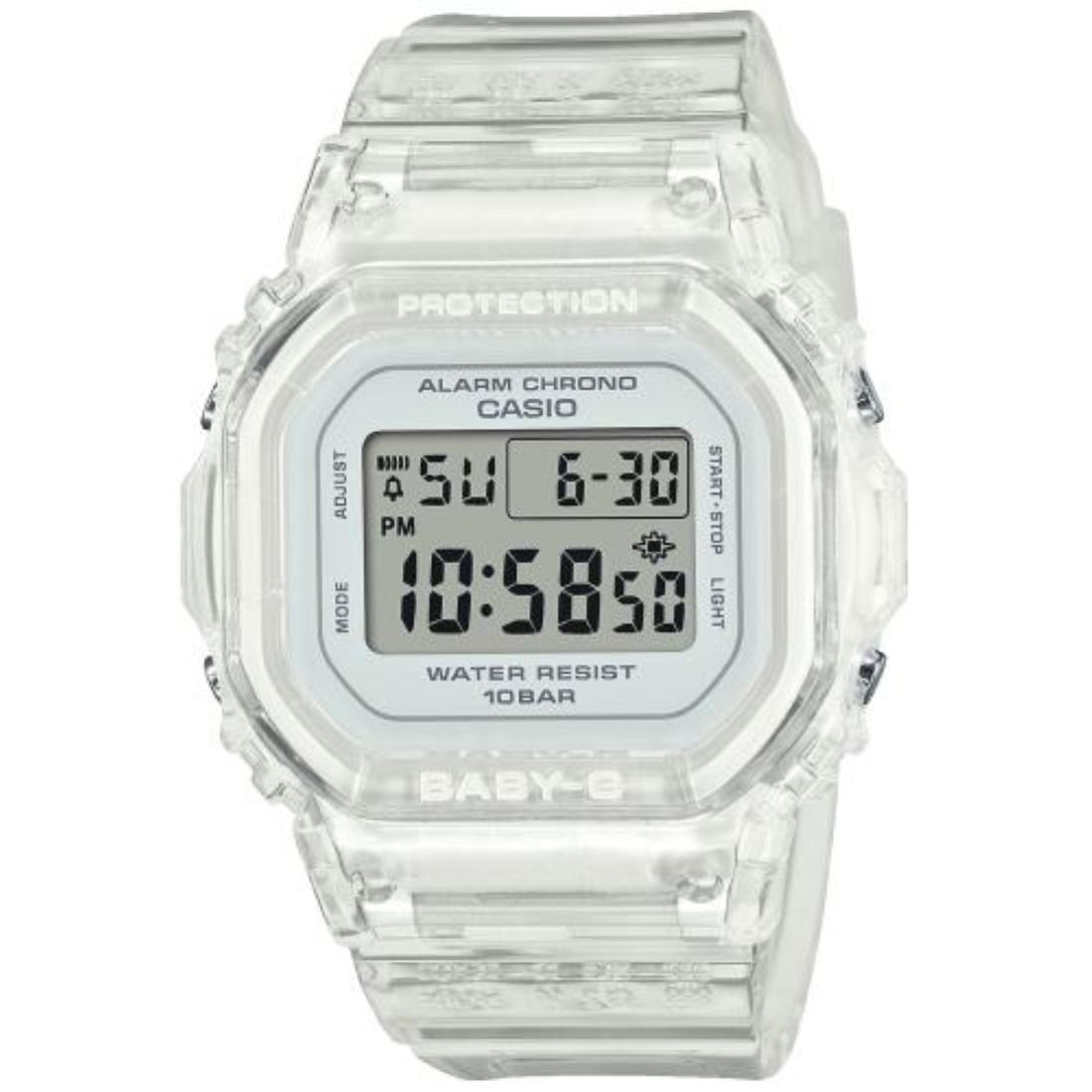 CASIO BGD-565US-7ER SUB ANTIURTO CINTURINO TRASPARENTE
