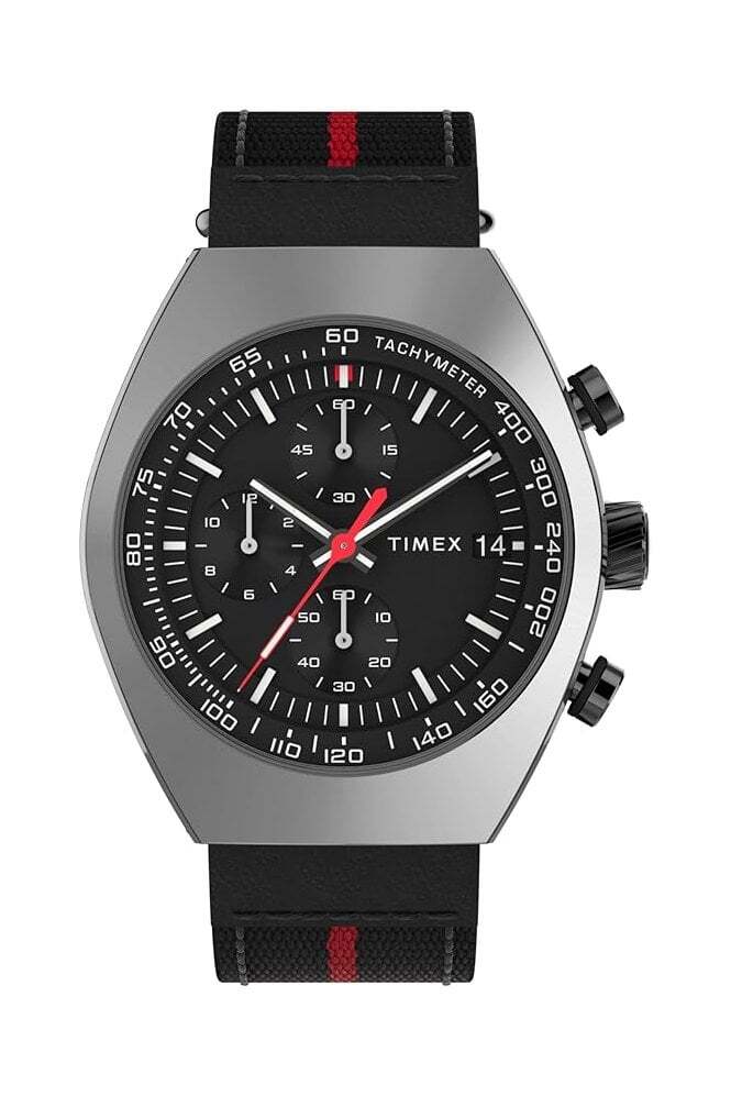 Timex da Uomo Legacy Tonneau Gunmetal Custodia Orologio TW2W50200