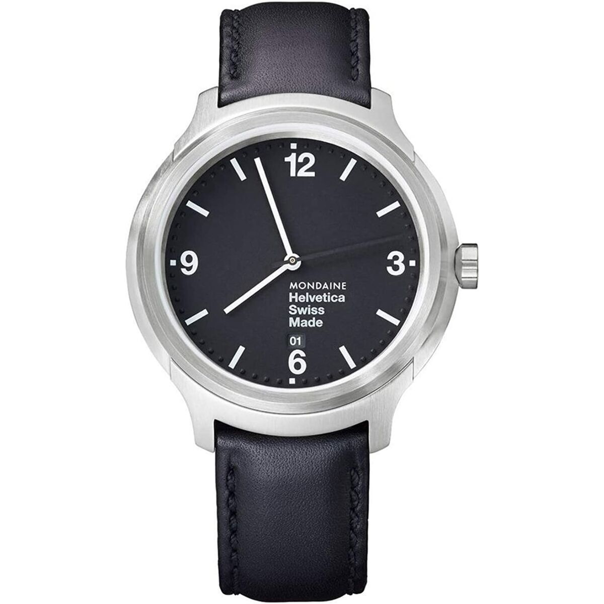 Orologio Uomo Mondaine HELVETICA No. 1 BOLD [Ø 43 mm]